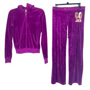 Purple Juicy Couture Tracksuit "Go Juicy"